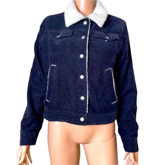 Outer Edge Jackets & Coats Womens Corduroy Trucker Jacket Corduroy